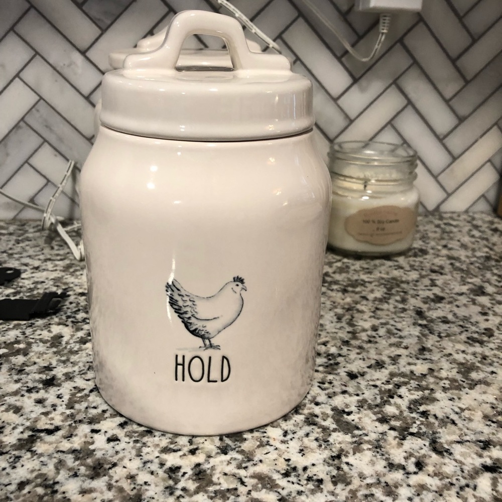 Rae Dunn hold canister